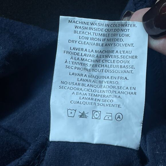 Molokai Surf Co Polo Shirt Mens Extra Large XL Blue Hawaiian Palm Tree - Picture 6 of 10